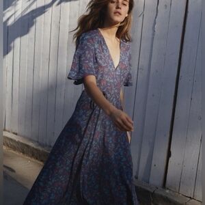 Christy Dawn Bluebell Dress In Berry Size M